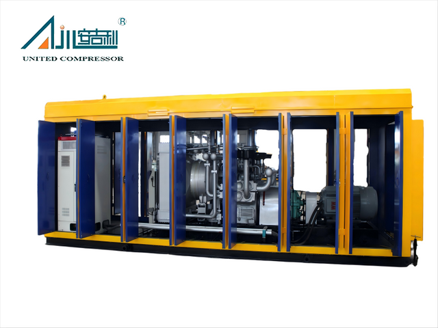 औद्योगिक ग्रेड 10m³/मिनट 25MPa उच्च दबाव एयर कंप्रेसर