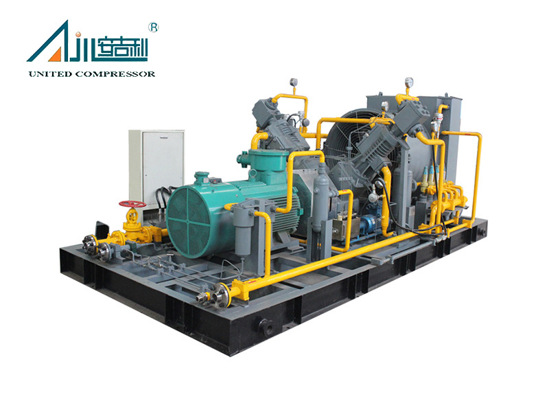 500Nm³/h उच्च दबाव तेल-मुक्त सीएनजी रिसीप्रोकेटिंग कंप्रेसर