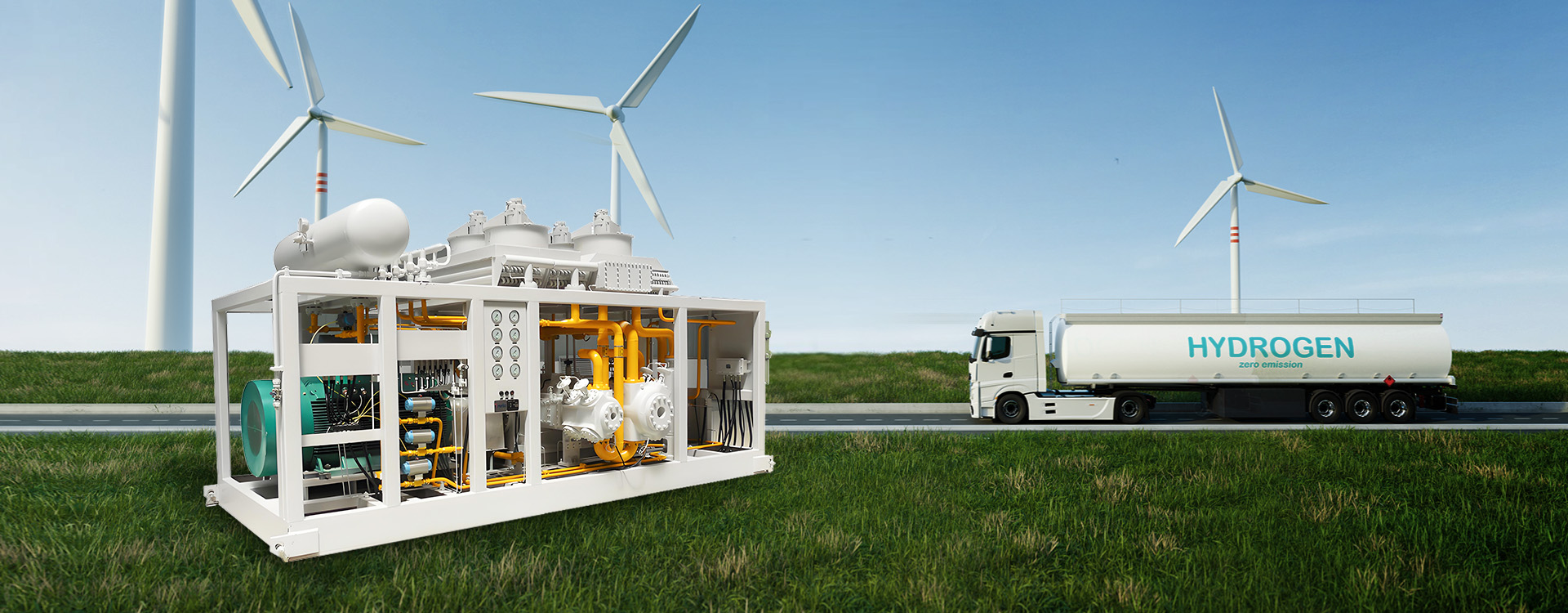 Natural gas compressor solution